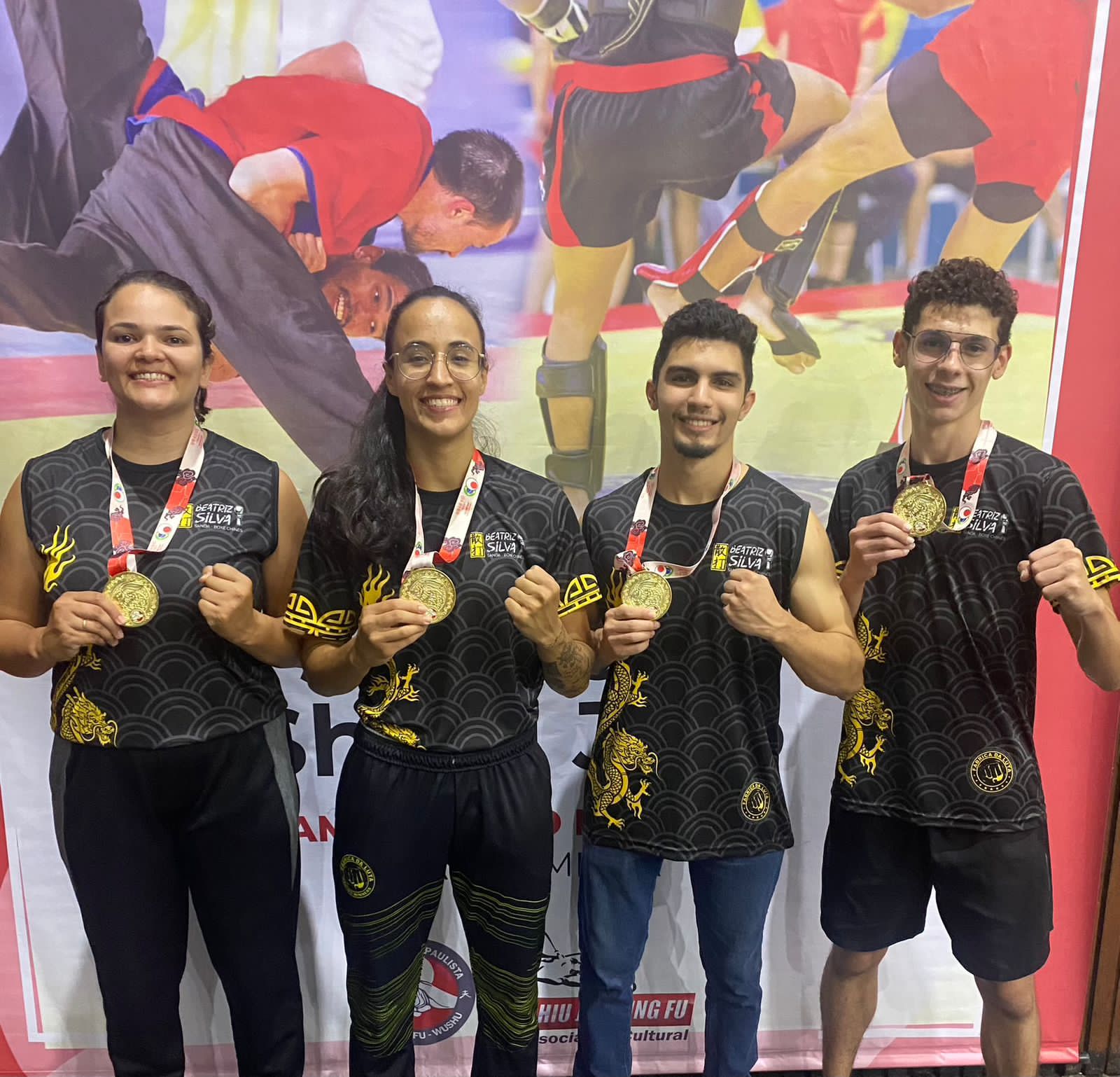 Professora e alunas de Sanda ganham medalhas de ouro em Campeonato Paulista