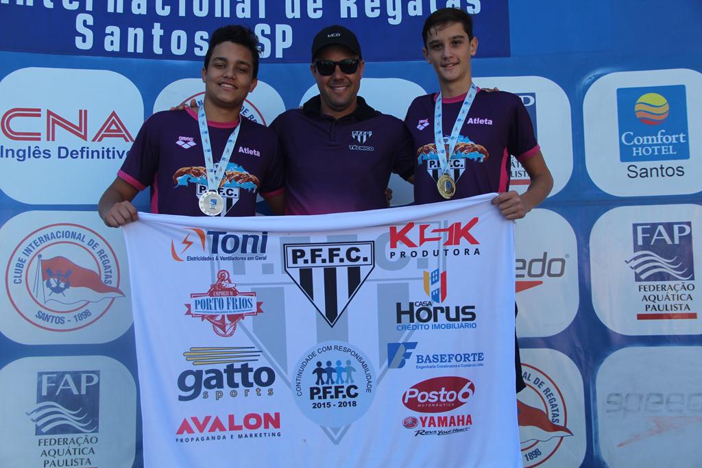 Natação do P.F.F.C. brilhou mais uma vez na XI Copa São Paulo de Inverno na cidade de Santos.