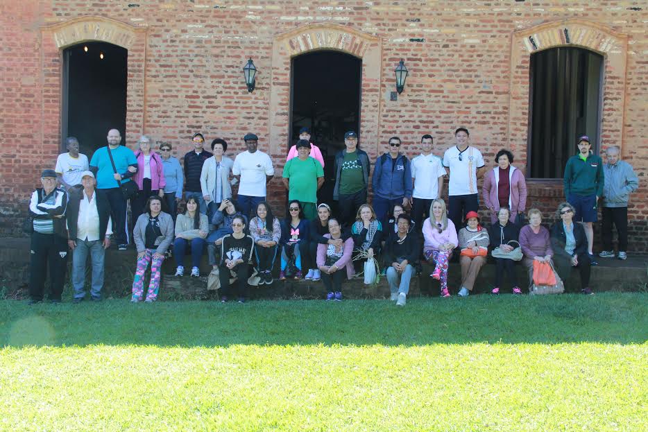 Projeto Caminhada Integração Ecológica PFFC, visitam a fazenda histórica Santa Mariana