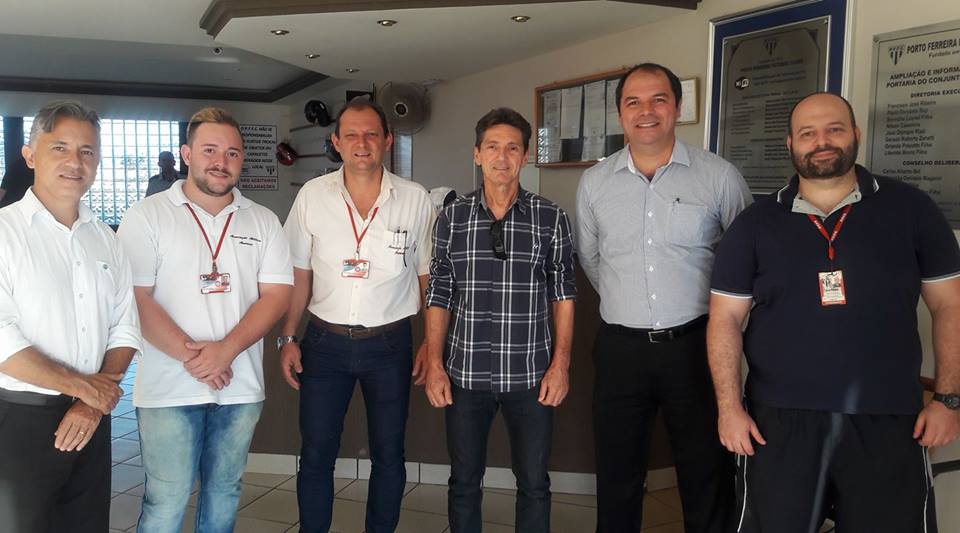 P.F.F.C. recebe visita dos diretores da Associação Atlética Ararense