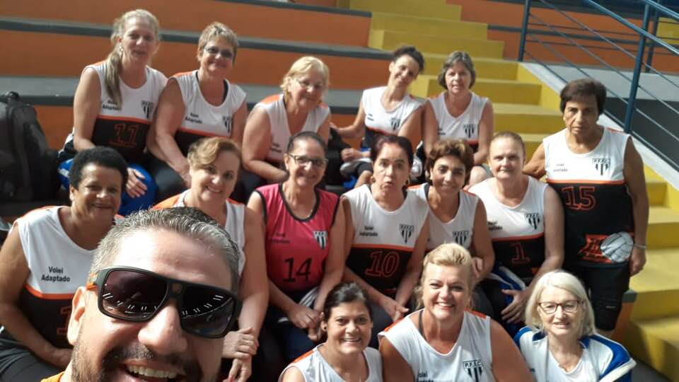 EQUIPE P.F.F.C. DE VOLEI ADAPTADO GARANTIU A VAGA PARA AS FINAIS DA COPA REGIONAL