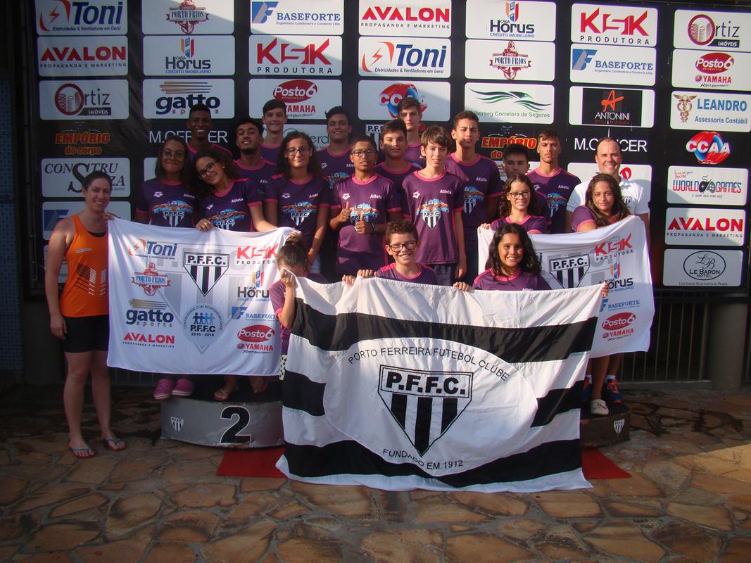 ATLETAS DO PFFC BATEM RECORDE E CONQUISTAM 17 MEDALHAS NA SUPER COPA SÃO PAULO DE NATAÇÃO