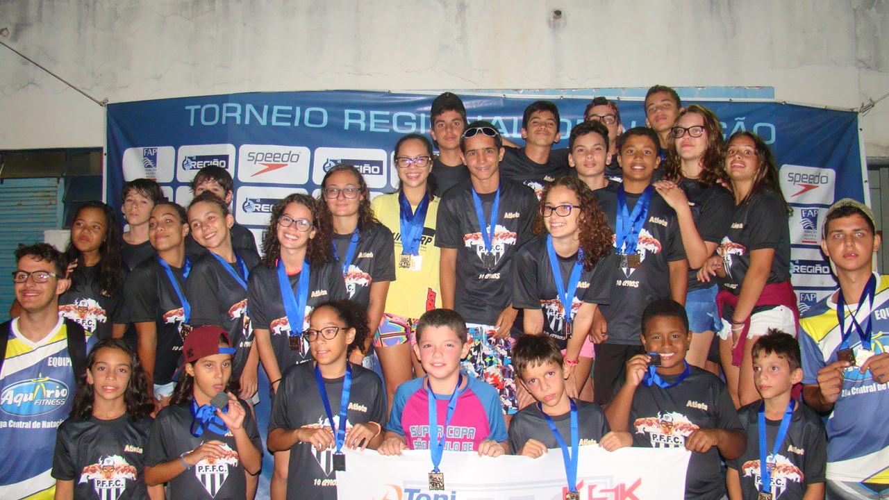 5 ATLETAS DO PFFC GARANTIRAM VAGA NO PAULISTA DO TROFÉU KIM MOLLO DE NATAÇÃO 2018