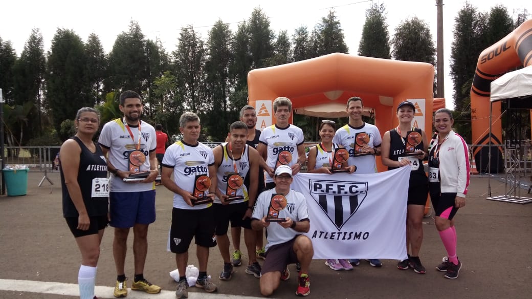 EQUIPE DE ATLETISMO DO PFFC brilhou mais uma vez no circuito CIRCUITO RUN FEST INTERIOR