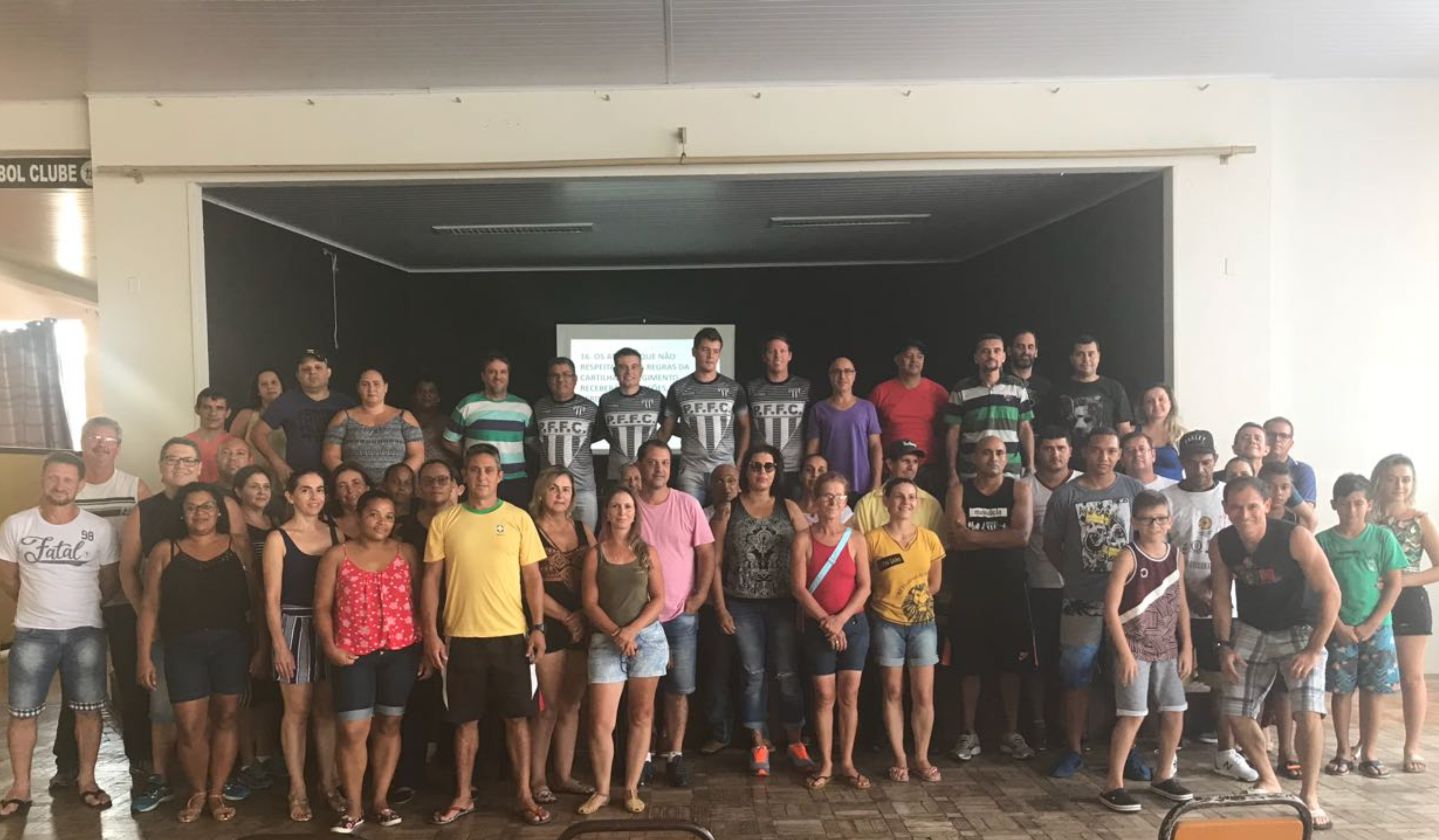 P.F.F.C. realiza reunião de Pais (Futebol Equipes de Competição)