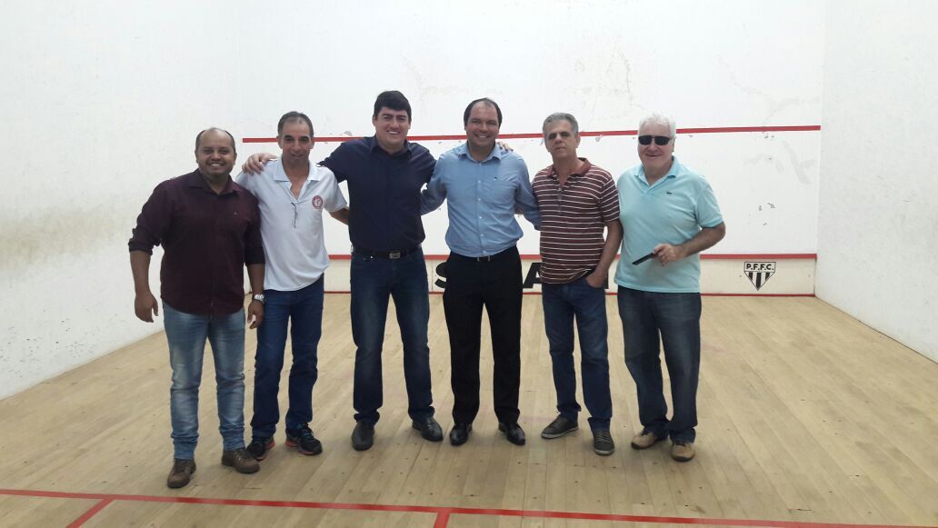 P.F.F.C. recebe visita da diretoria do Clube Pirassununga.