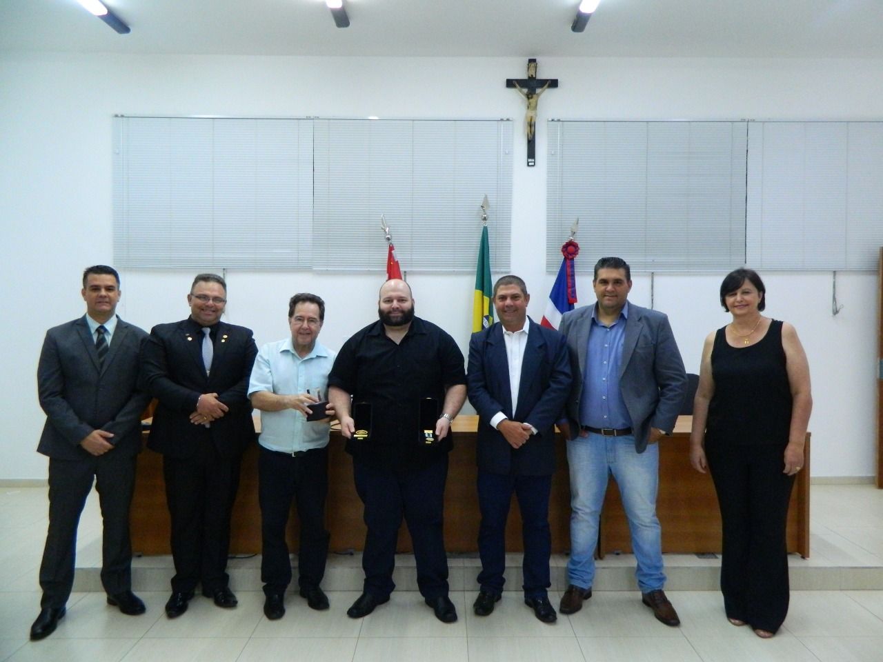 Professores do PFFC tiveram a honra de serem homenageados na Câmara Municipal pelo dia do Profissional de Educação Física.